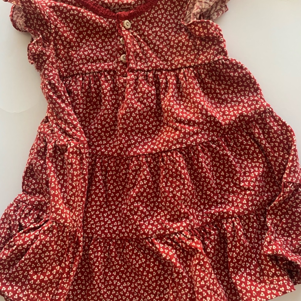 Ralph Lauren floral print tiered dress